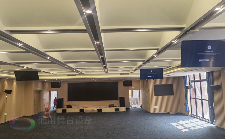 科技賦能，匠心筑造 通用舞臺承建南京某學院報告廳即將圓滿交付，打造現代化多功能學術殿堂